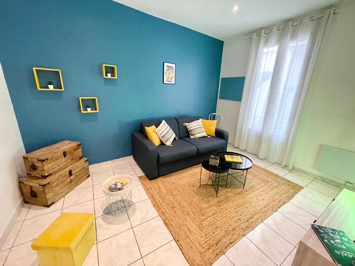 Joli Appartement Spacieux A 3 Min A Pied De La Mer Ніцца Екстер'єр фото